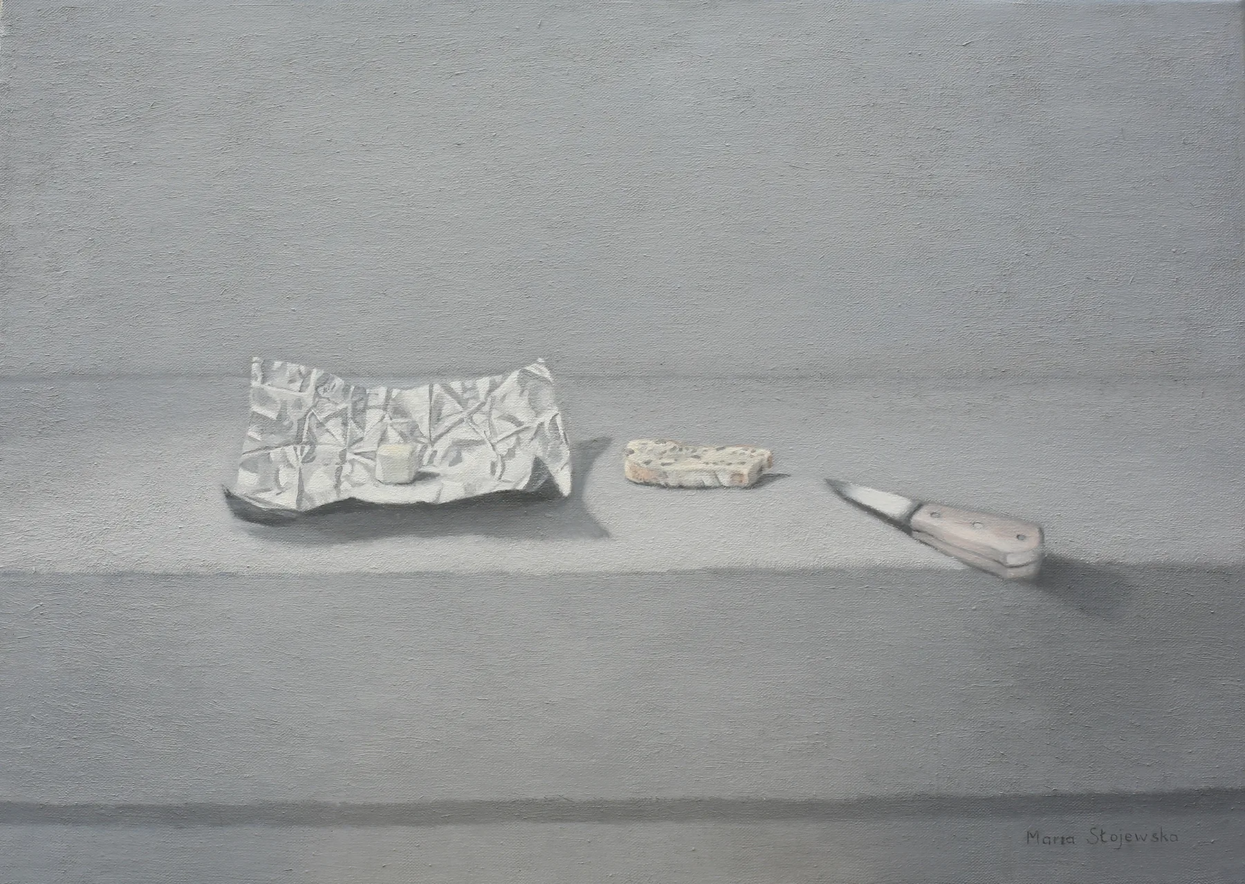 Martwa natura 6, olej na płótnie, 73 × 51 cm