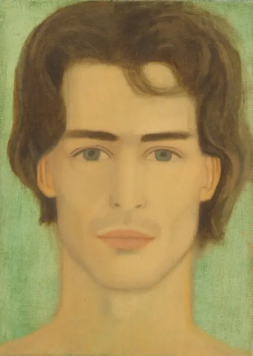 Portret Maksa, olej na płótnie, 34 × 28 cm
