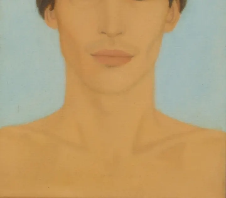 Portret Maksa, olej na płótnie, 34 × 28 cm