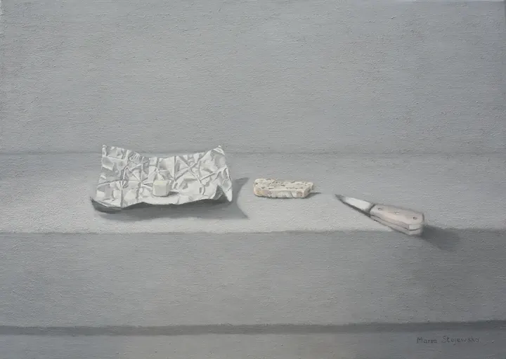 Martwa natura 6, olej na płótnie, 73 × 51 cm